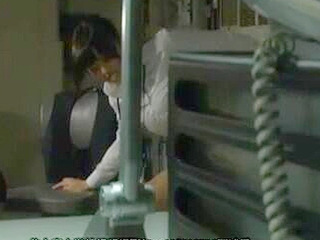 Nippon Businesswoman's Thai Janitor's XXX Fuck-Session in Tokyo